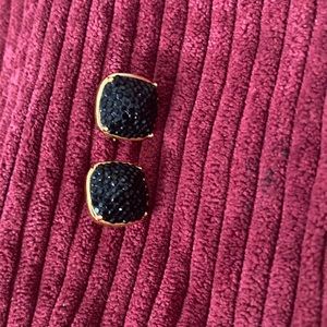 KATE SPADE PAVE SQUARE STUD EARRINGS